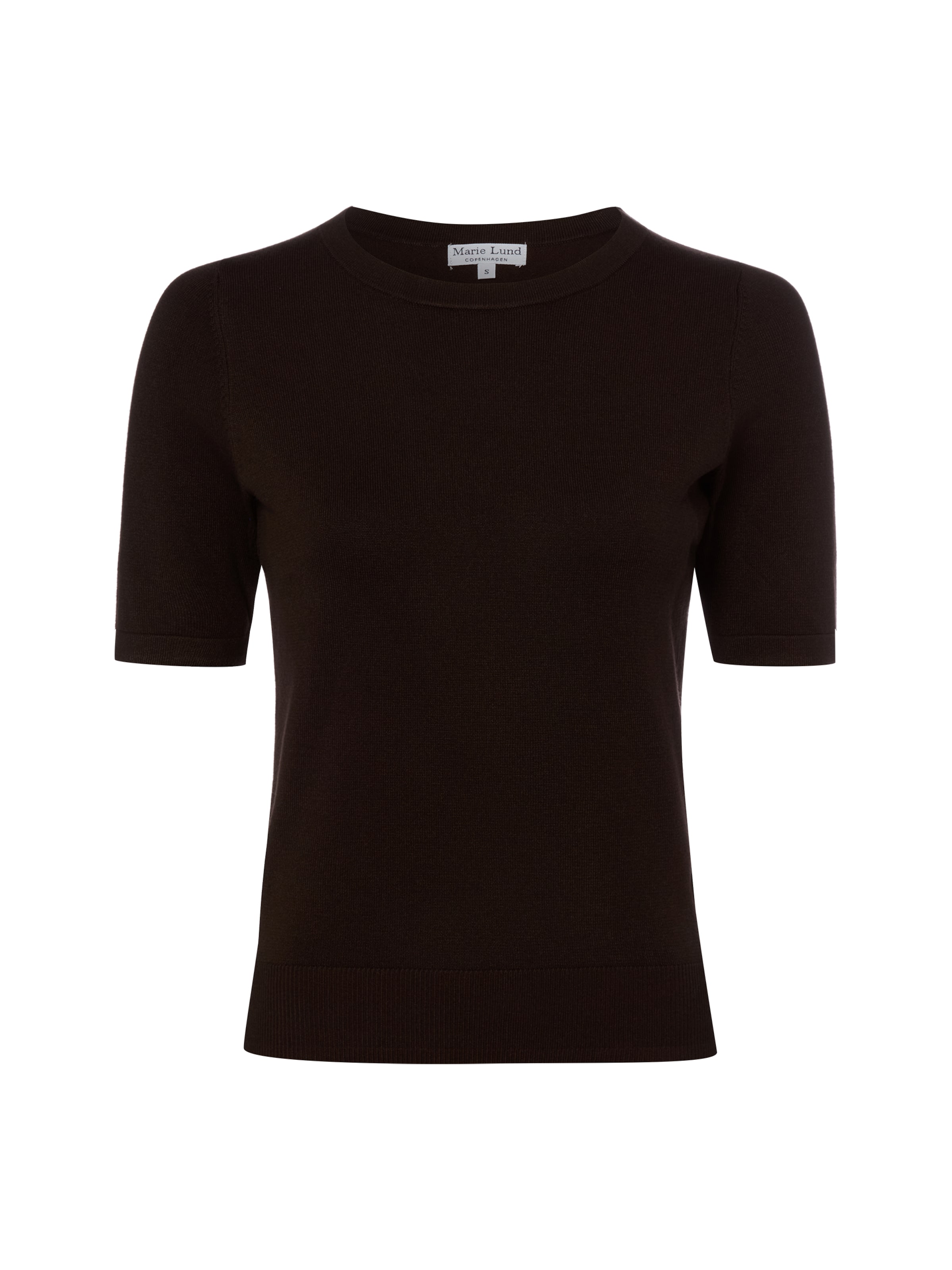 T-shirt Marie Lund en noir : devant