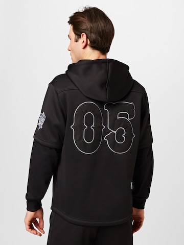 FUBU Zip-Up Hoodie in Black