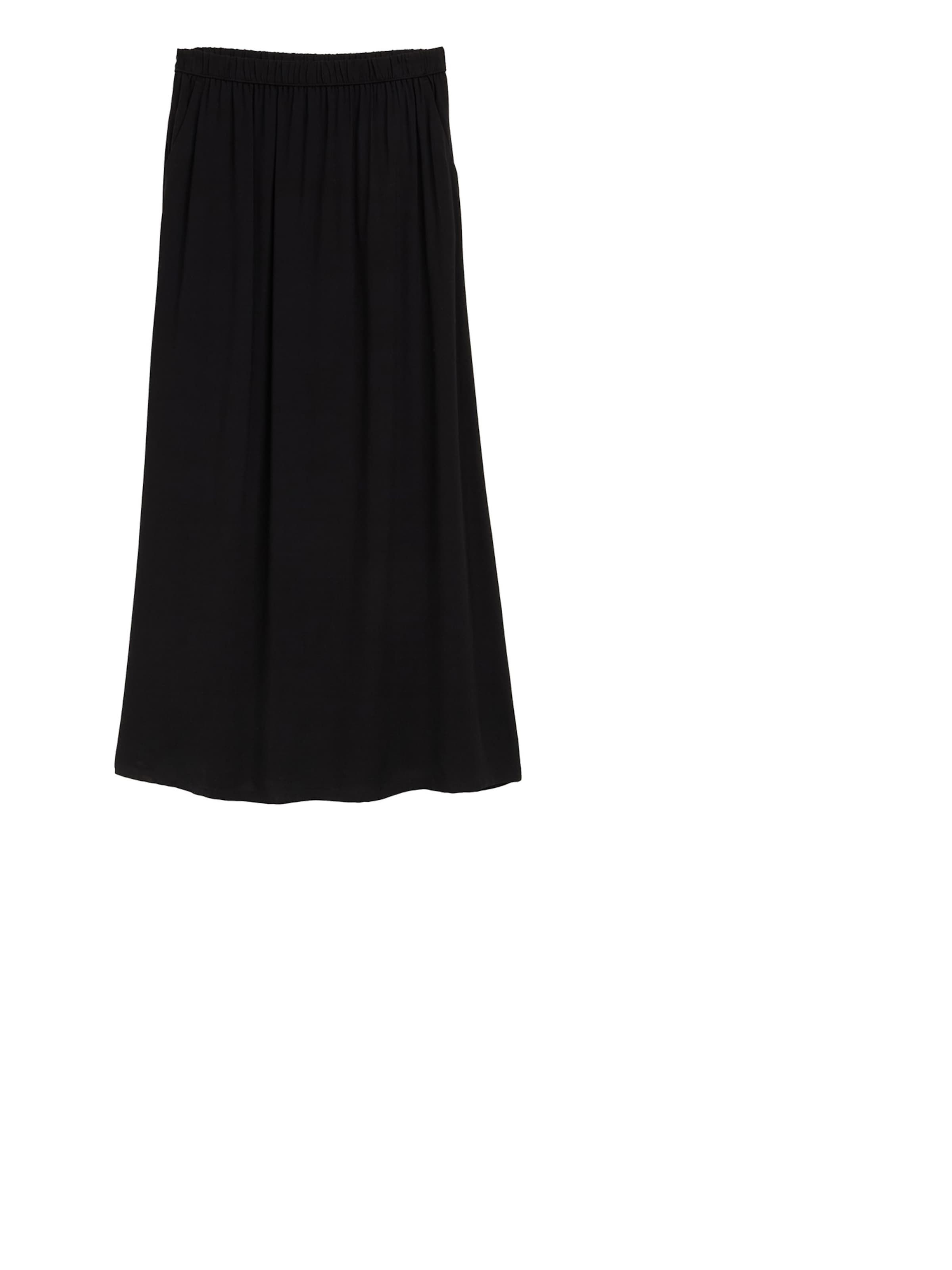 TOM TAILOR DENIM Sukně – černá: přední strana