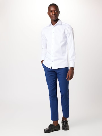 balta ETON Priglundantis modelis Dalykinio stiliaus marškiniai