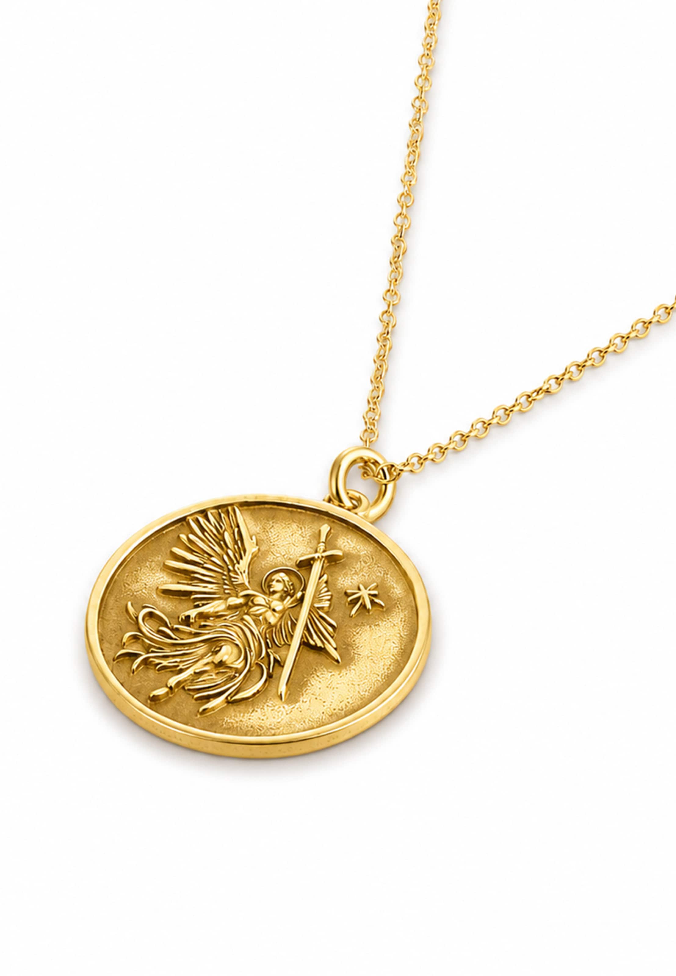 Collana 'Saint Michael' di Commen Lines in oro