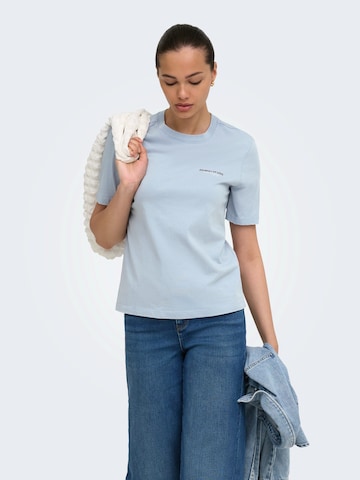 ONLY - Camiseta 'ONLLUCY MONJA' en azul
