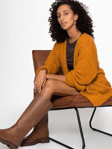 SASSYCLASSY Oversized Cardigan in Yellow