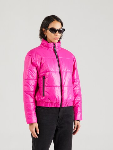 HUGO Between-season jacket 'Felara-1' in Pink: front