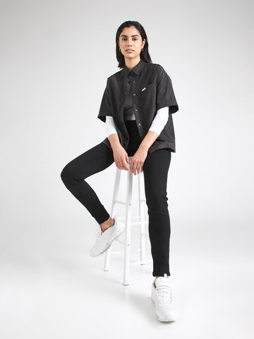 Gang Skinny Jeans '94Nele Biker' in Schwarz
