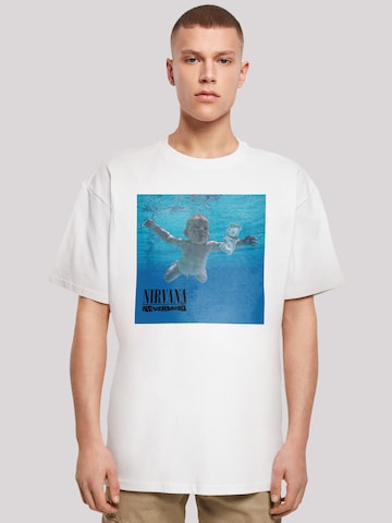 F4NT4STIC Shirt 'Nirvana Rock Band Nevermind Album' in White | ABOUT YOU