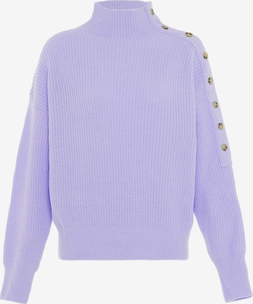 aleva Sweater in Purple: front