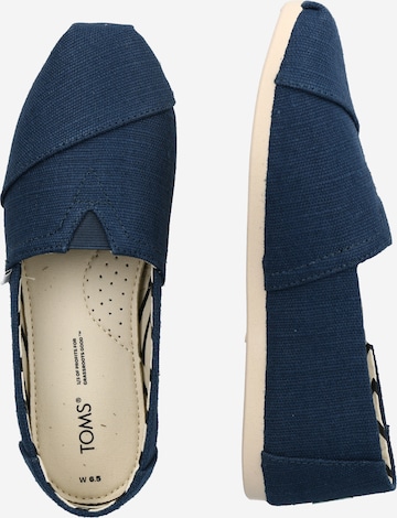 TOMS Instappers ALPARGATA in Marine ABOUT YOU