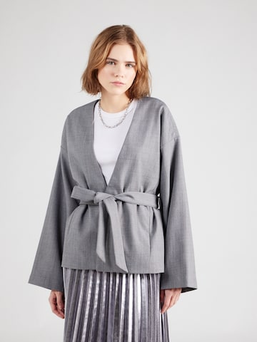 MSCH COPENHAGEN Blouse 'Bardene' in Grijs: voorkant