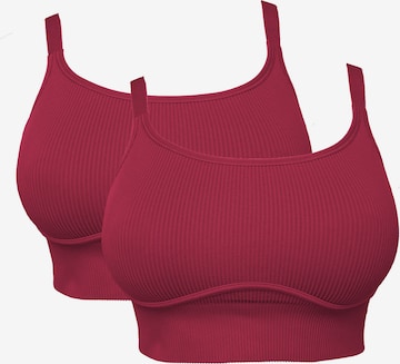SugarShape Bustier BH 'Freeda' in Rot: Vorderseite