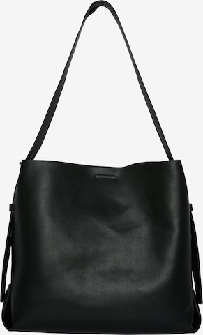 juoda PIECES Pirkinių krepšys 'PCBONY': priekis