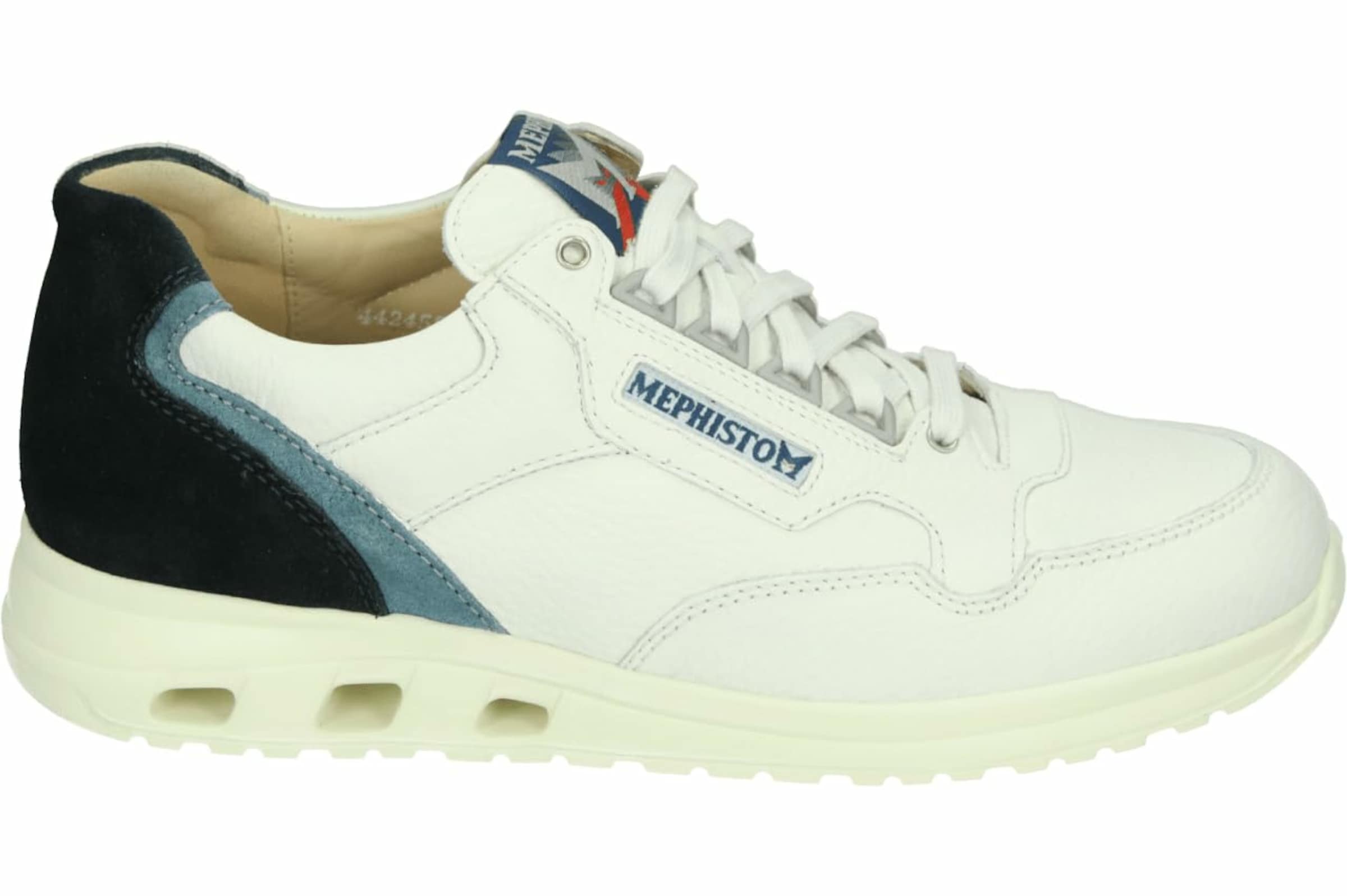 MEPHISTO Sportlicher Schnürschuh in Weiß: Vorderseite