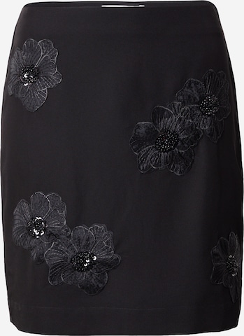 Fustă 'Jemila' de la MSCH COPENHAGEN pe negru: față