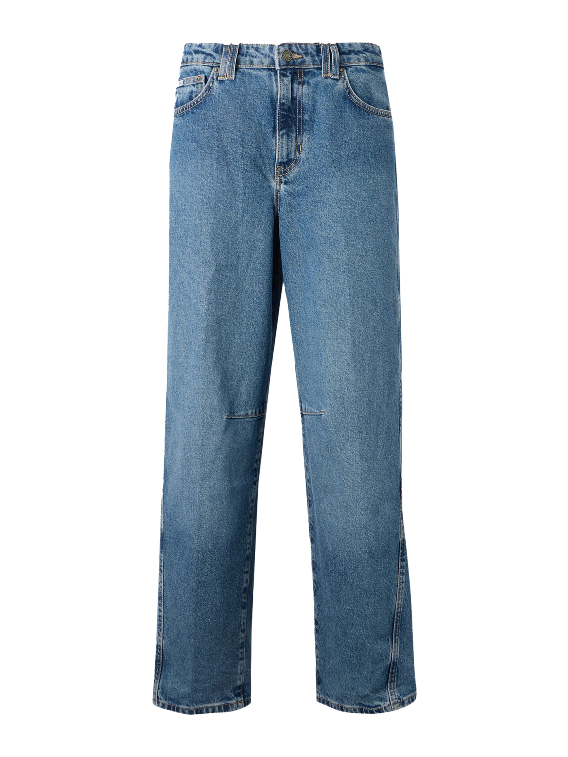 GUESS JEANS Loose fit Jeans 'BARREL' in Blue: front