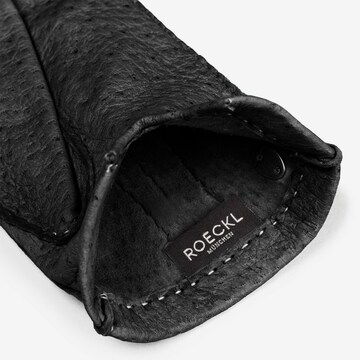 Roeckl Full Finger Gloves 'Davos' in Black