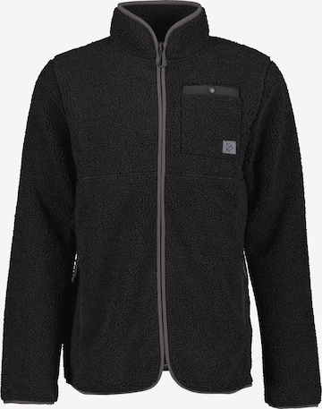 Didriksons - Chaqueta polar funcional 'PHOENIX' en negro: frente