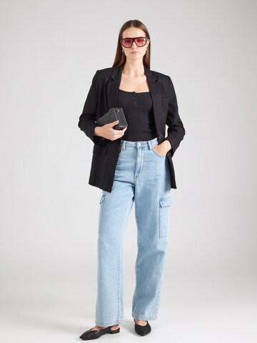 HOLLISTER Top | črna barva