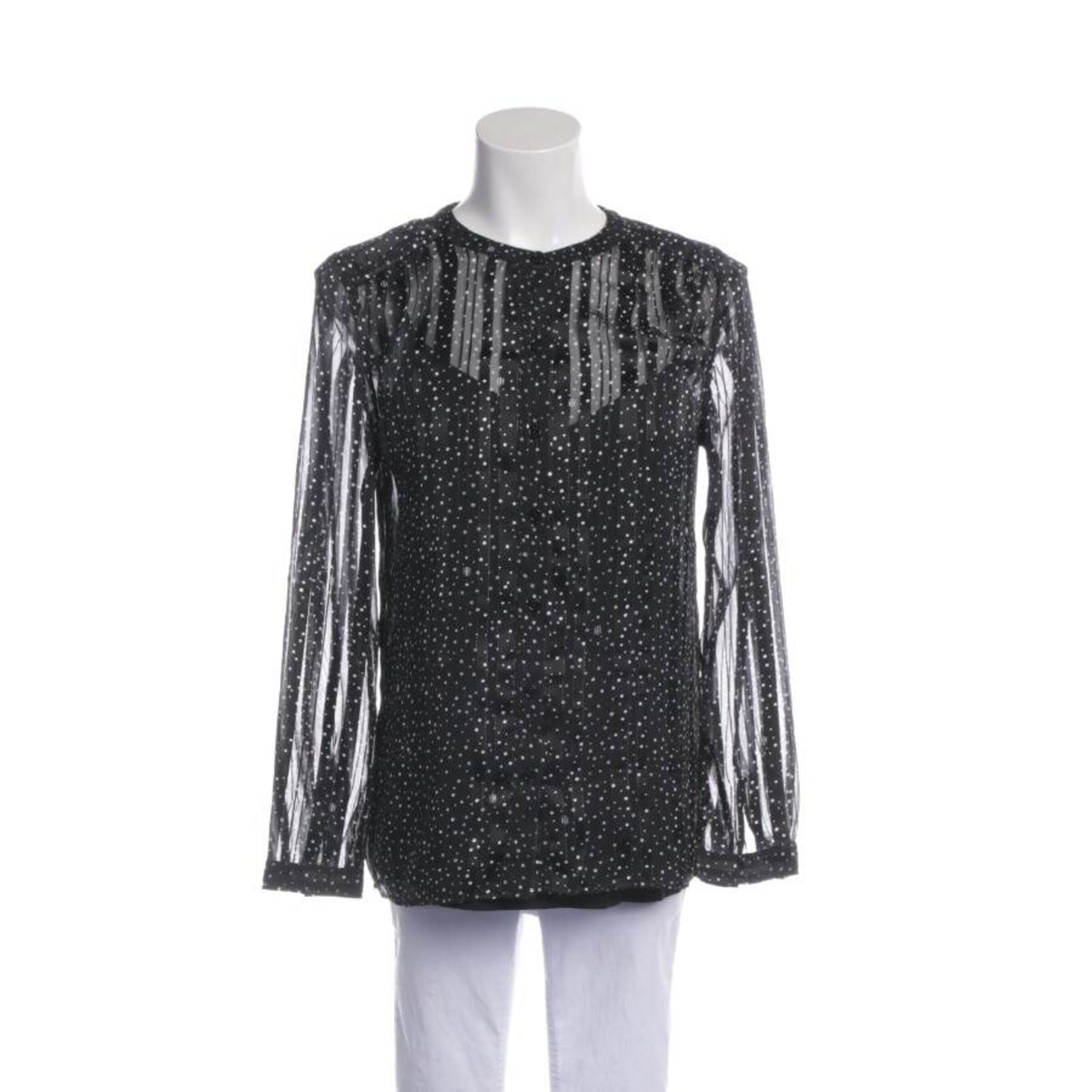 TOMMY HILFIGER Blouse & Tunic in XS in Black: front