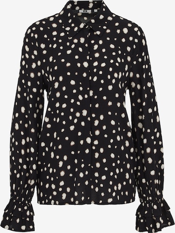 WE Fashion Pusero värissä musta: etupuoli