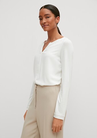 COMMA Blouse in White: front