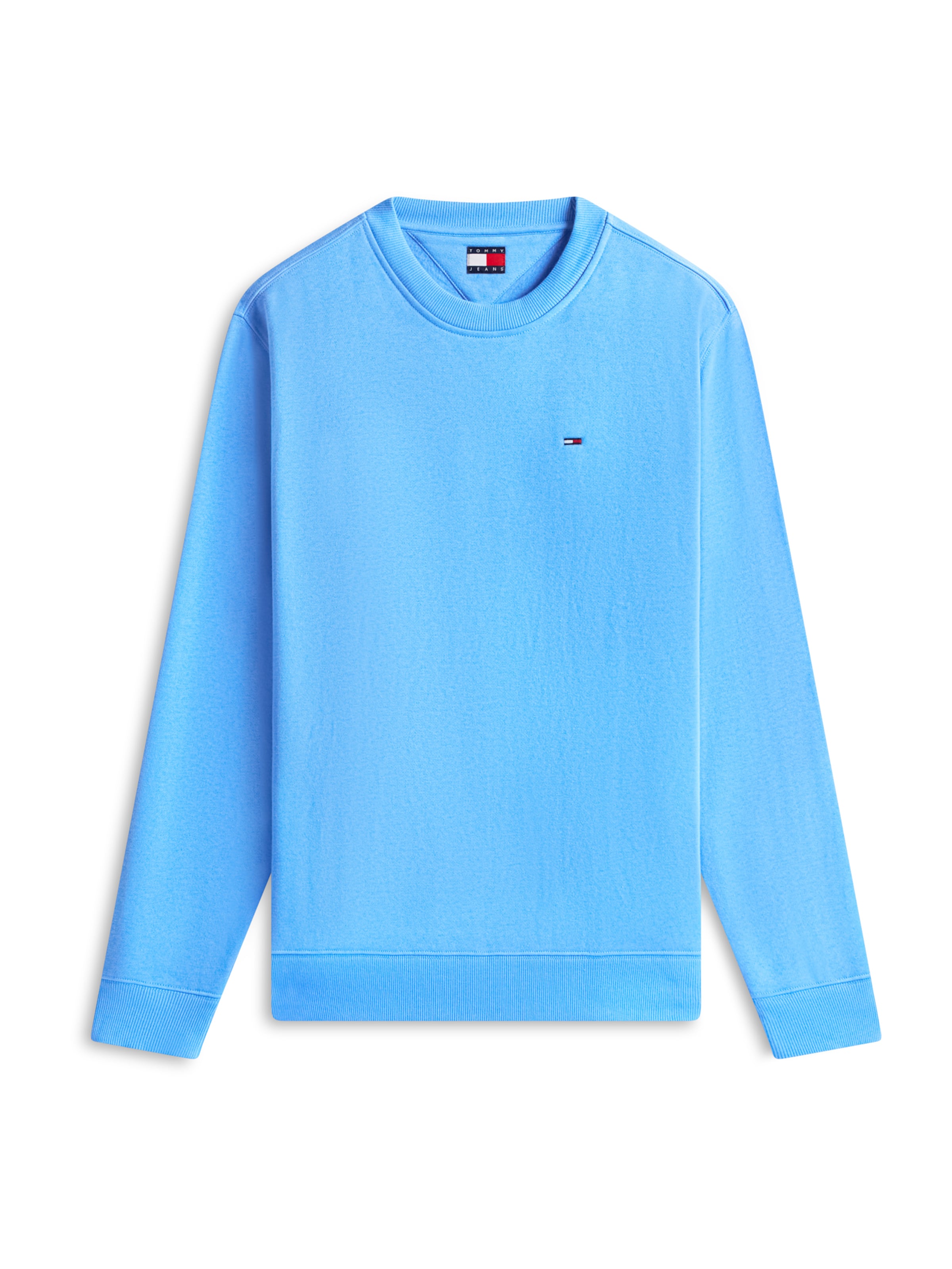 Sweat-shirt Tommy Jeans en bleu : devant