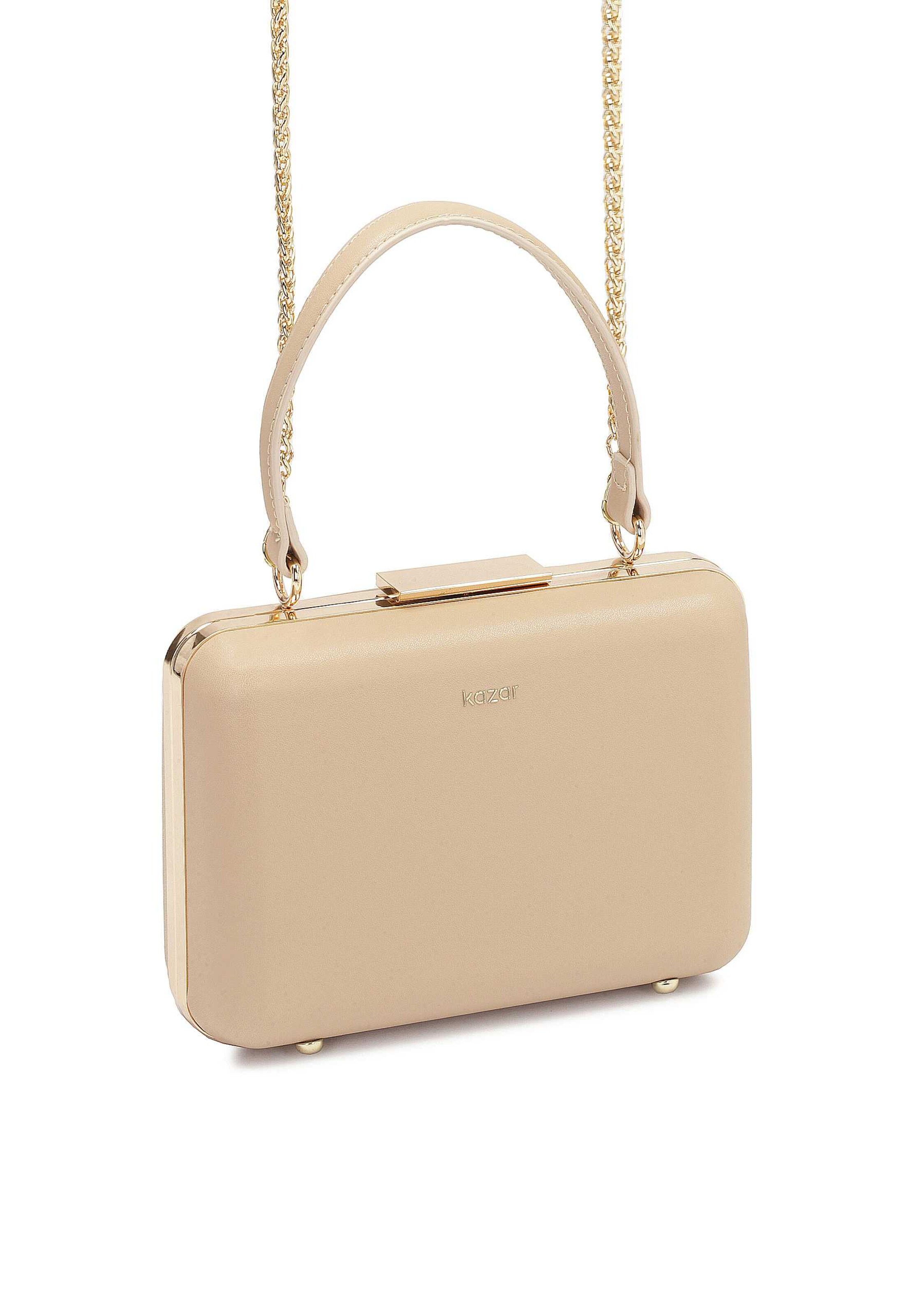 Pochette Kazar en beige
