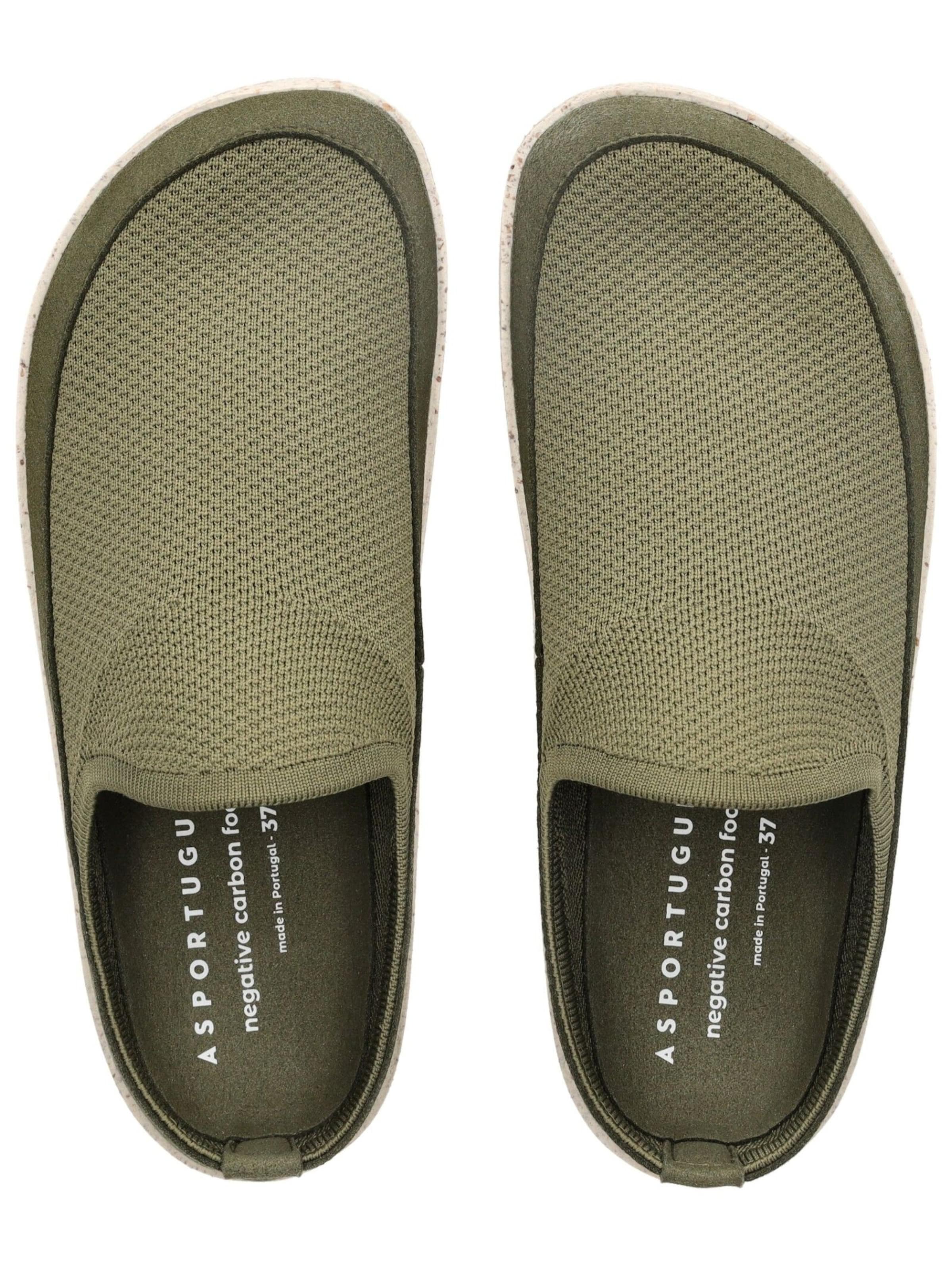 Asportuguesas Mules in Green