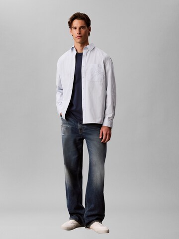 Calvin Klein Jeans Shirt in Blauw