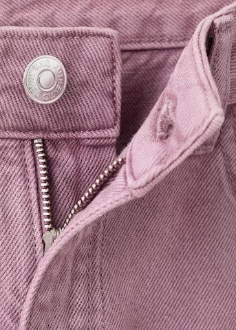 MANGO TEEN Wide Leg Jeans 'Kley' in Pink