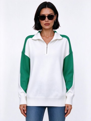 Yesfashion Sweater in Green: front