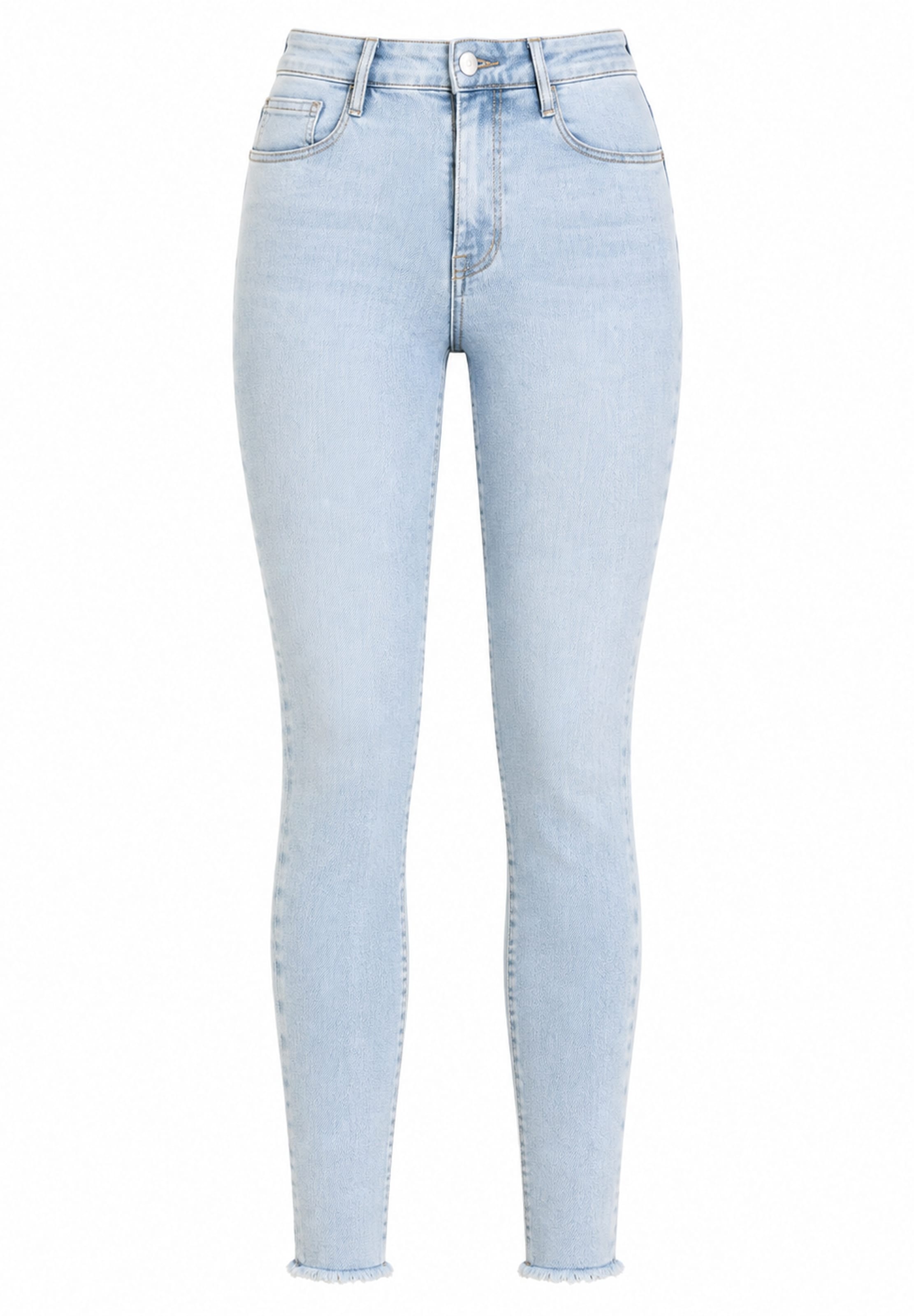 Skinny Jean Elara en bleu : devant