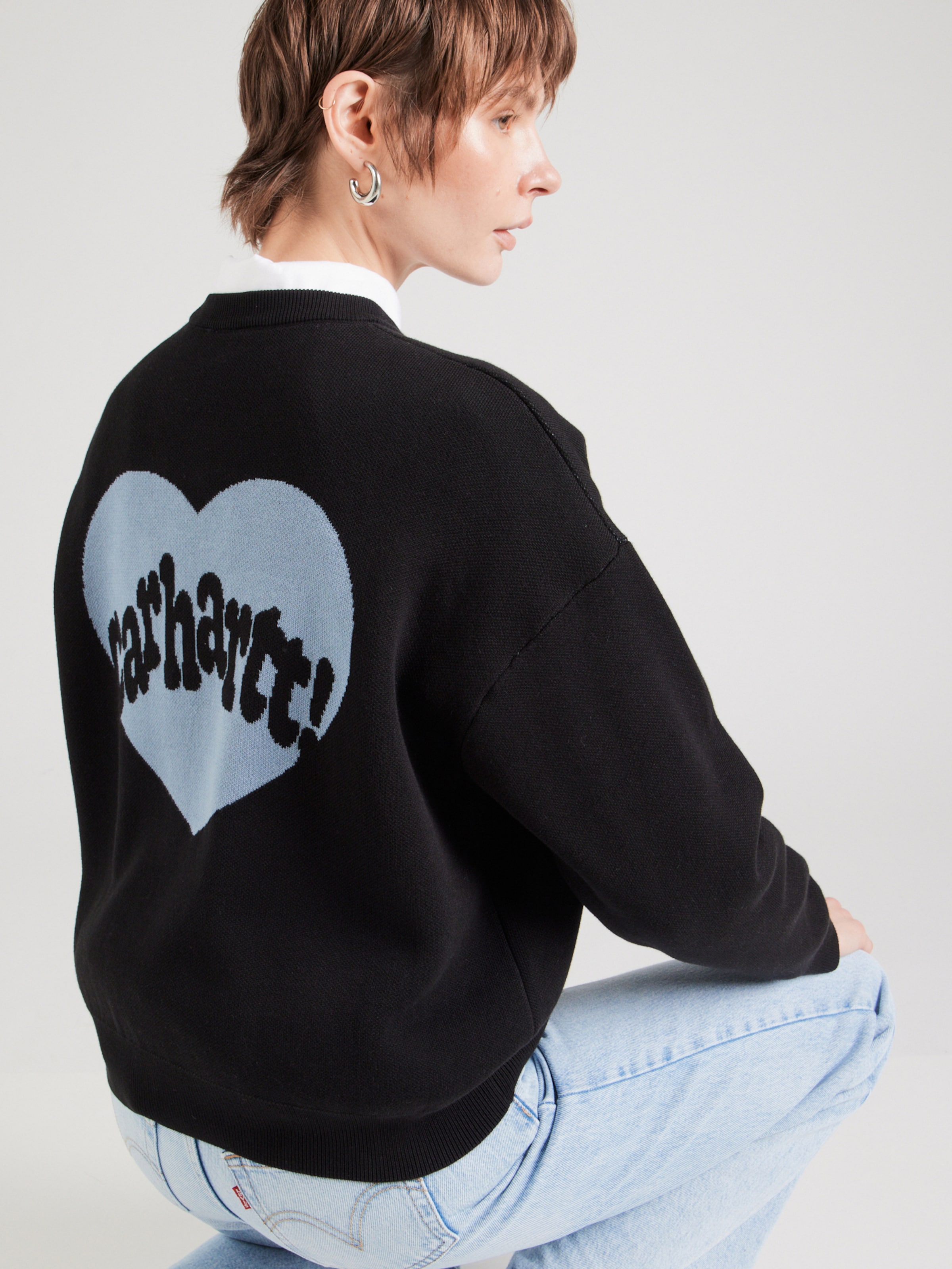 Carhartt WIP Sweater Amour in Black ABOUT YOU