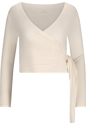 Athlecia Functioneel shirt 'Walyn' in Beige: voorkant