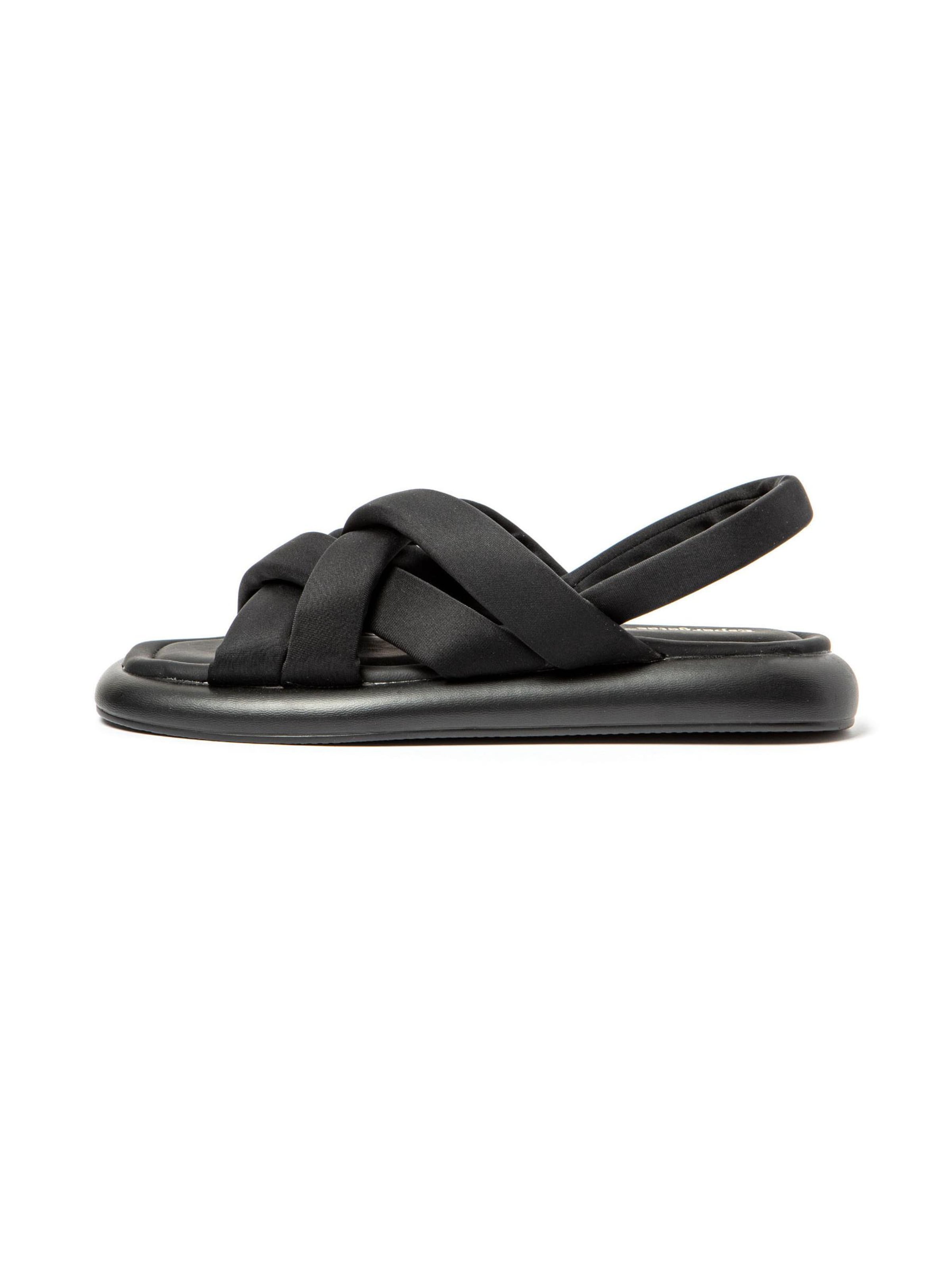 Espargatas Sandale 'Yakai' in Schwarz: Vorderseite