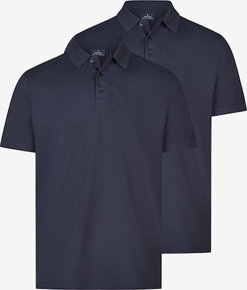 Ragman Shirt 'Basic' in Blue: front
