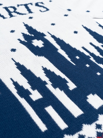 Harry Potter Pullover 'Weihnachtspullover Hogwarts' in Weiß