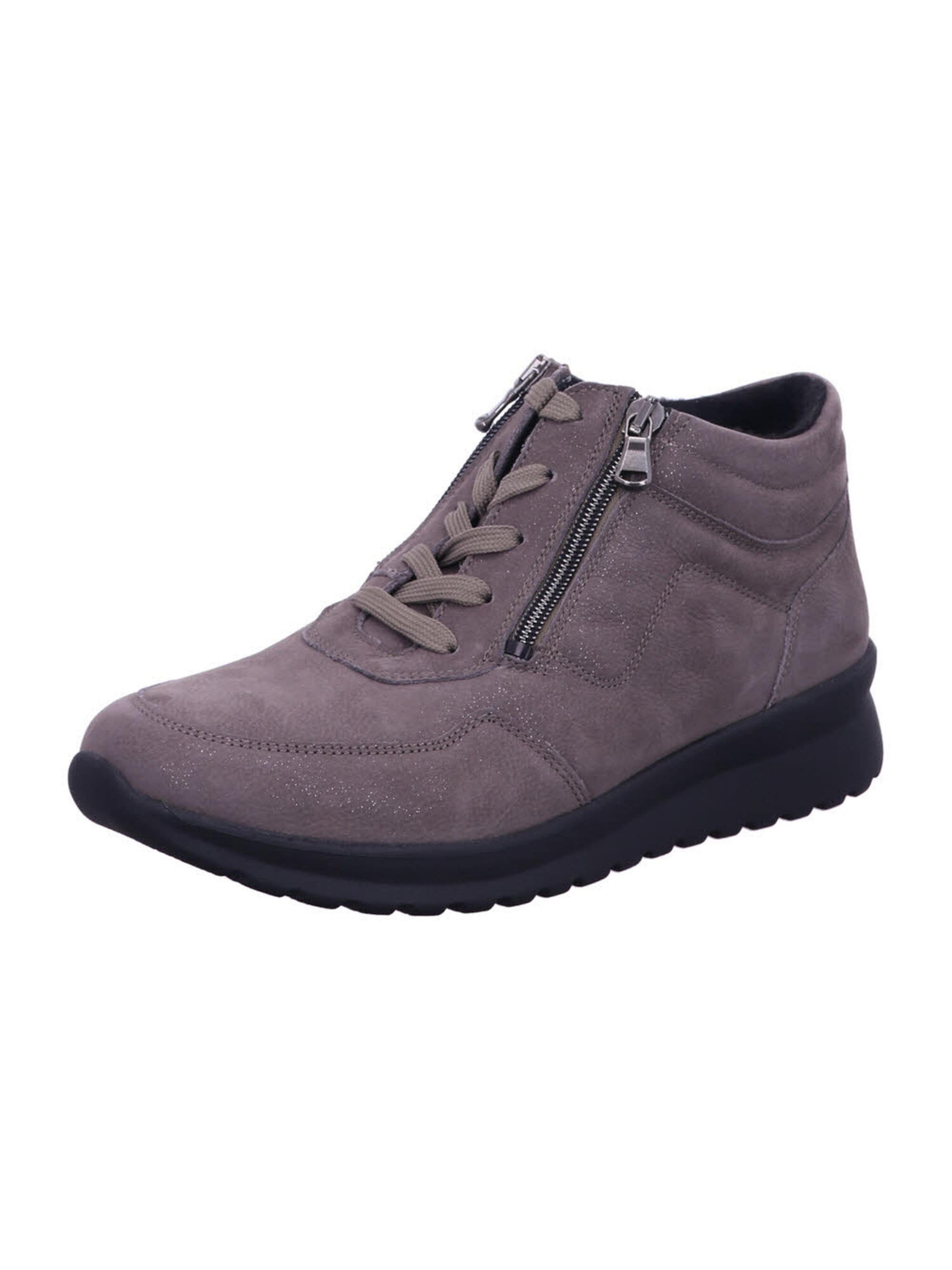WALDLÄUFER Lace-up bootie 'K-Sunny' in Grey: front