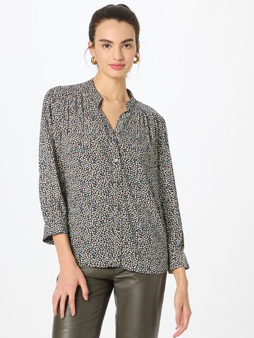 s.Oliver Blouse in Zwart: voorkant