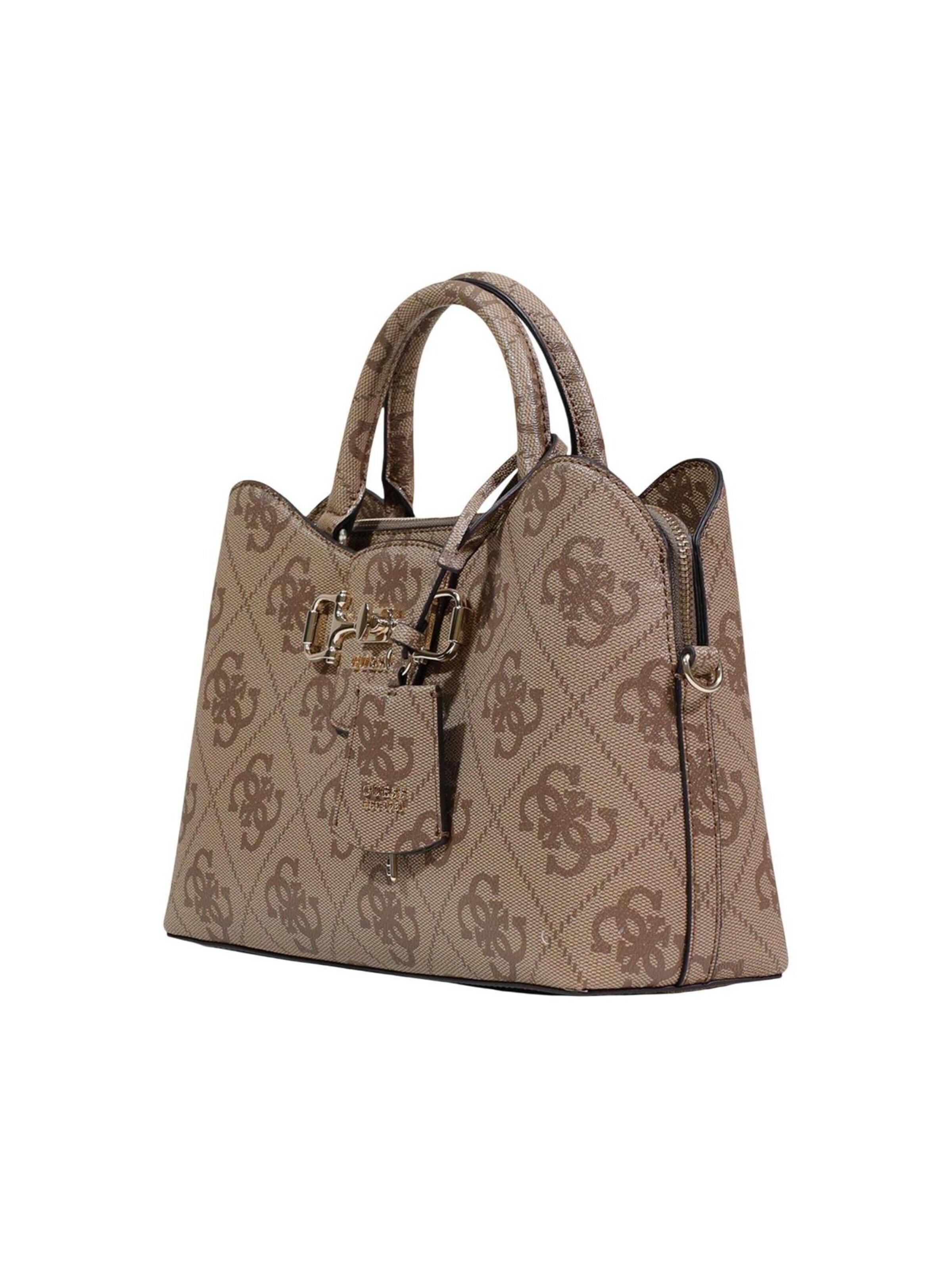GUESS Schultertasche 'JANIE'‌‌‌‌‌‌‌‌‌‌ in Beige