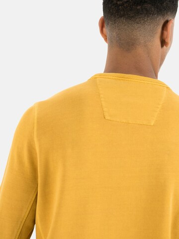 CAMEL ACTIVE Sweatshirt in Gelb