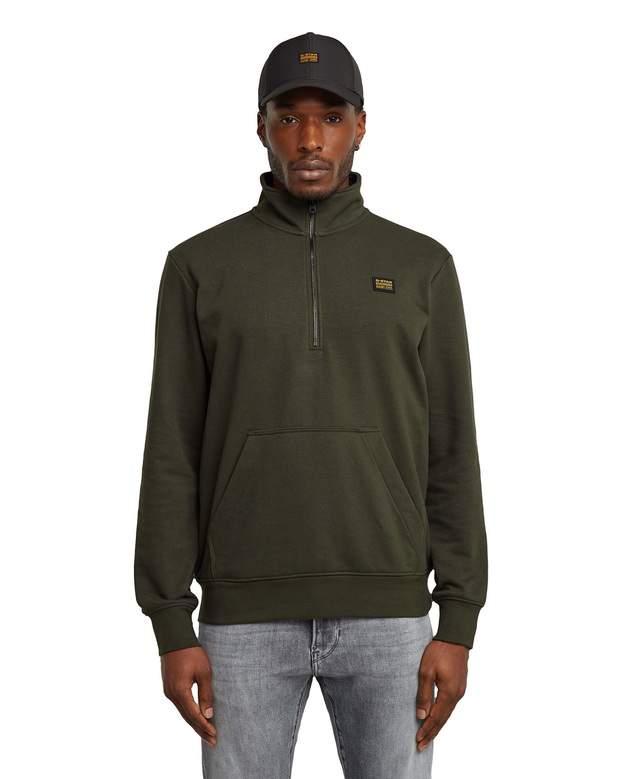 G-STAR Sweatshirt in Green: front