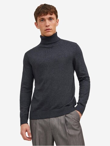 JACK & JONES Sweater 'Emil Knit' in Grey