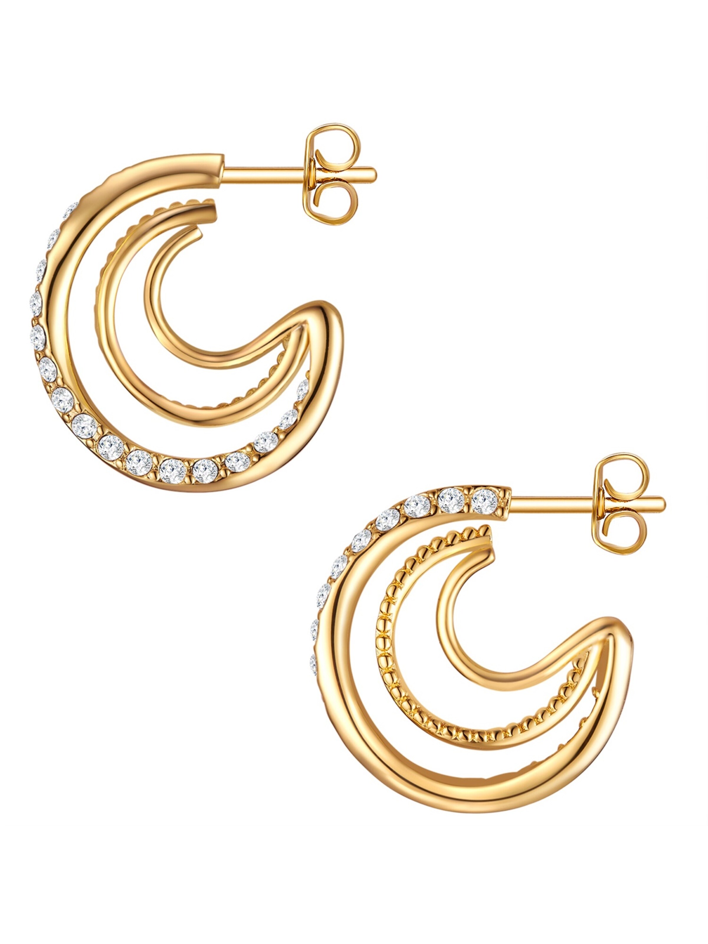 Lulu & Jane Earrings in Gold