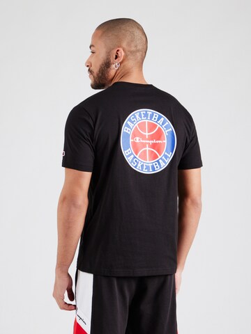 Champion Authentic Athletic Apparel - Camiseta en negro: frente