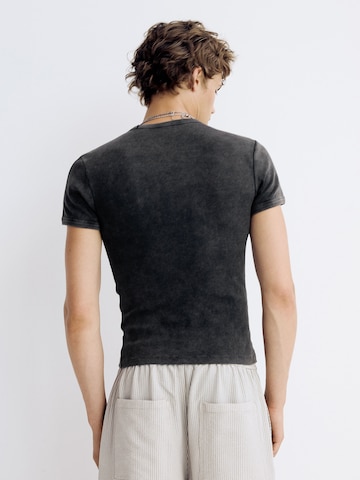 Bershka Shirt in Black