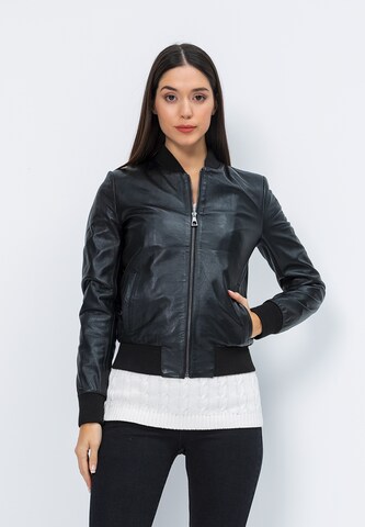 Giorgio di Mare Between-season jacket in Black: front