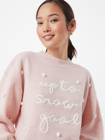 Miss Selfridge Sweater in Pink