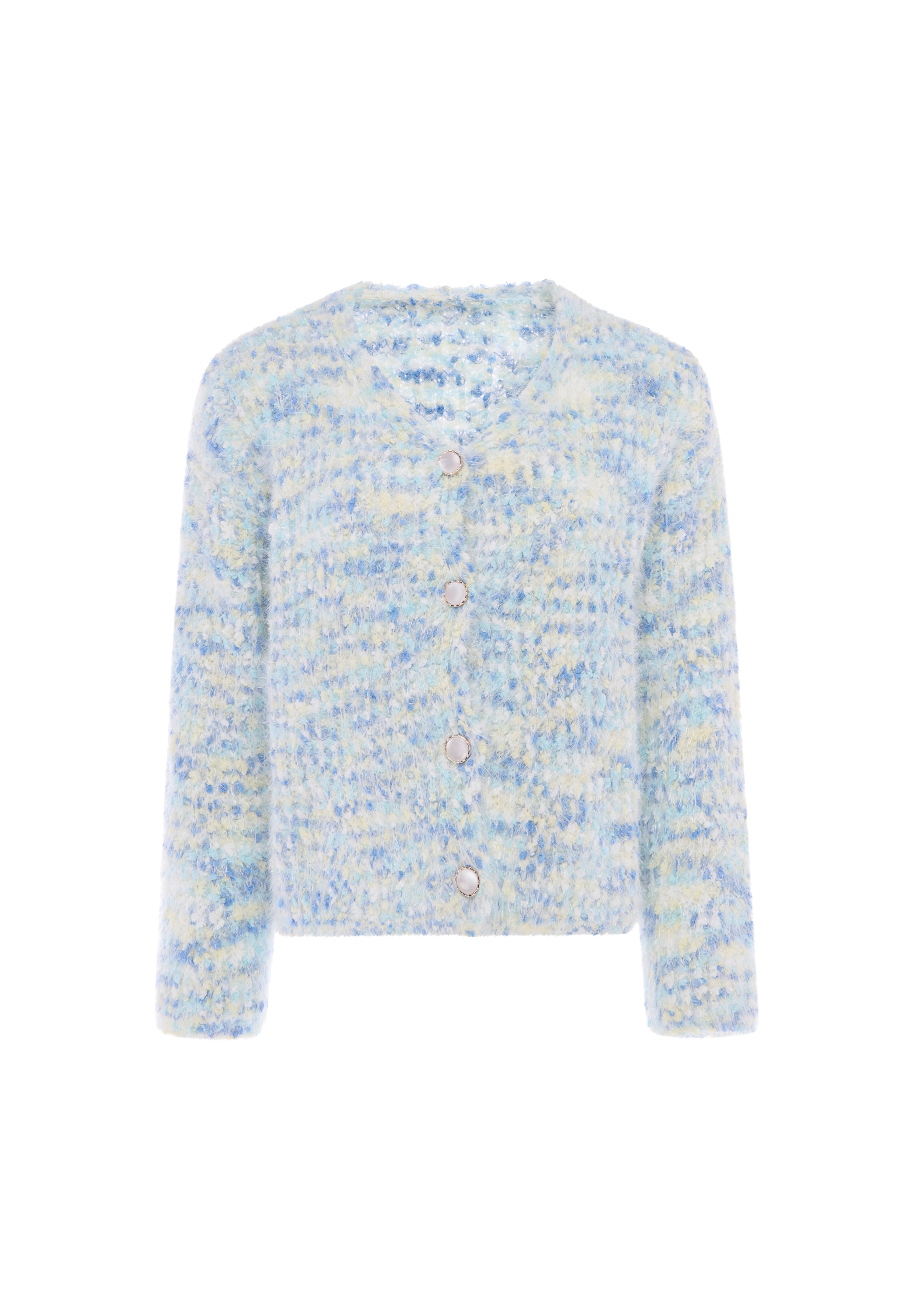 Usha - Pullover em azul: frente