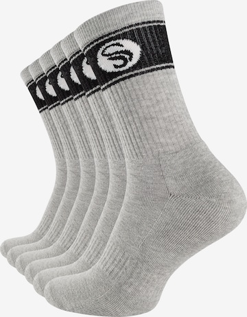 Stark Soul - Meias de desporto em cinzento: frente