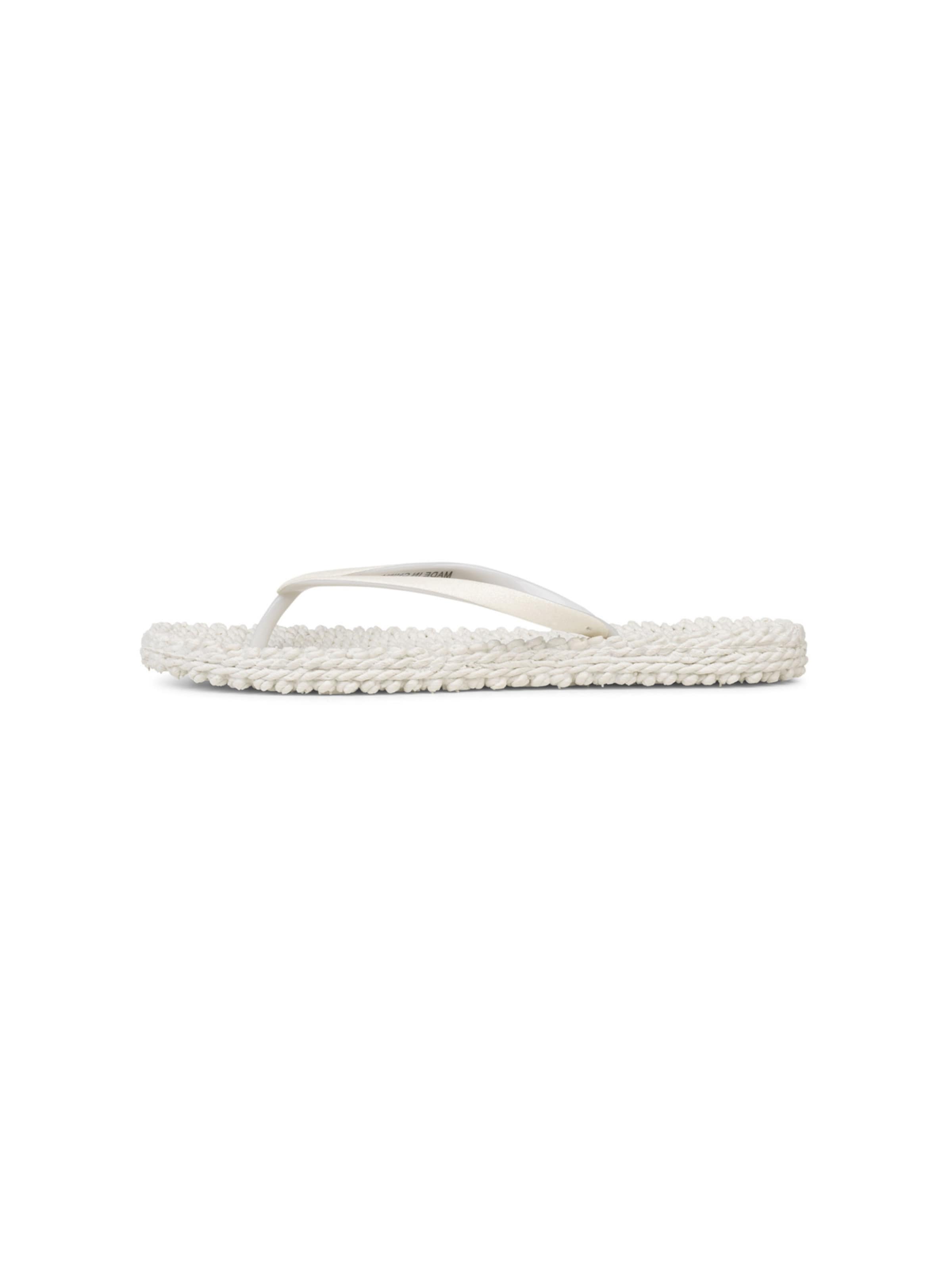 ILSE JACOBSEN Teenslipper 'Cheerful01' in Beige: voorkant